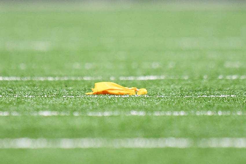 NFL officials flag