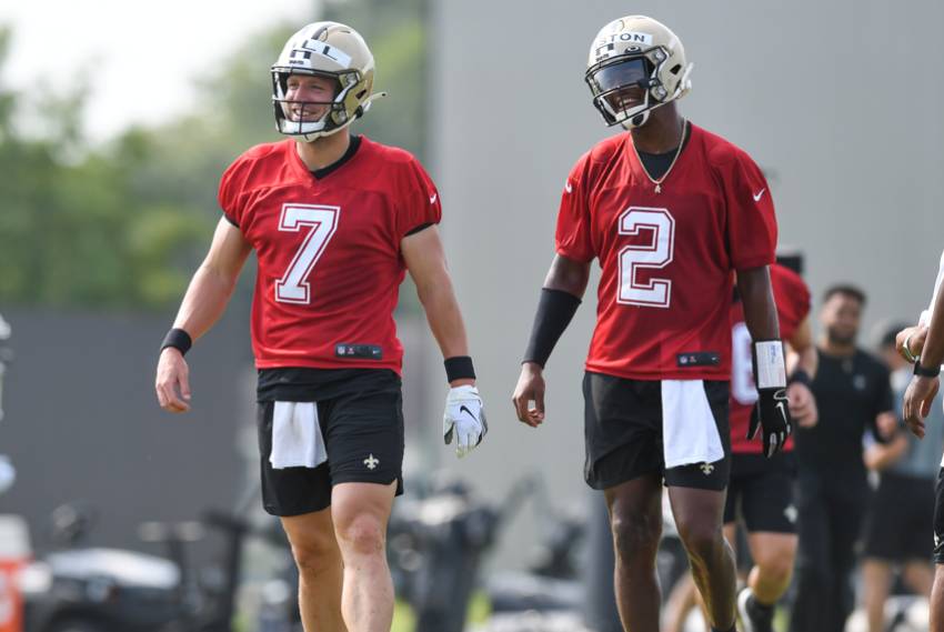 Taysom Hill and Jameis Winston