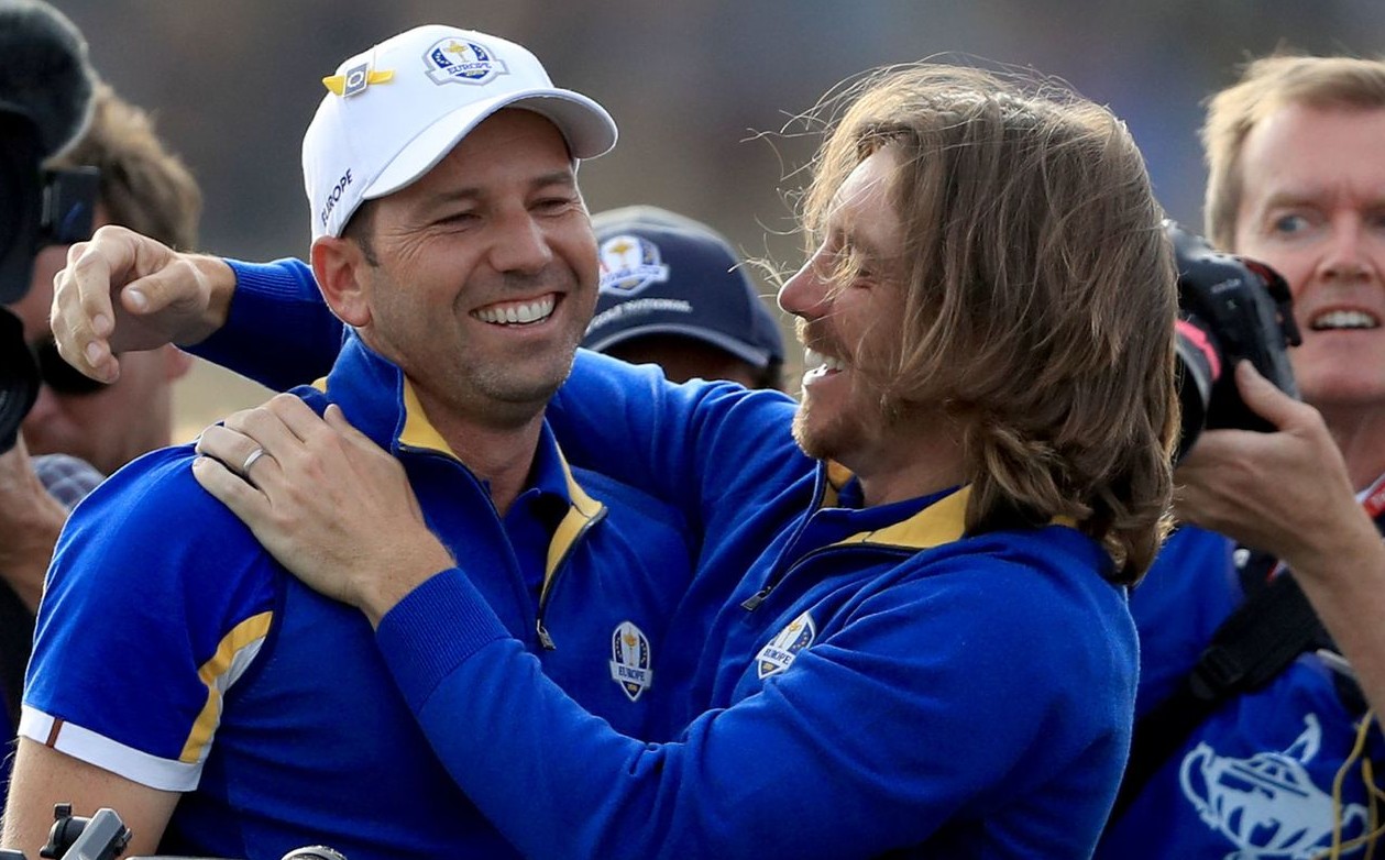 Sergio Garcia and Tommy Fleetwood